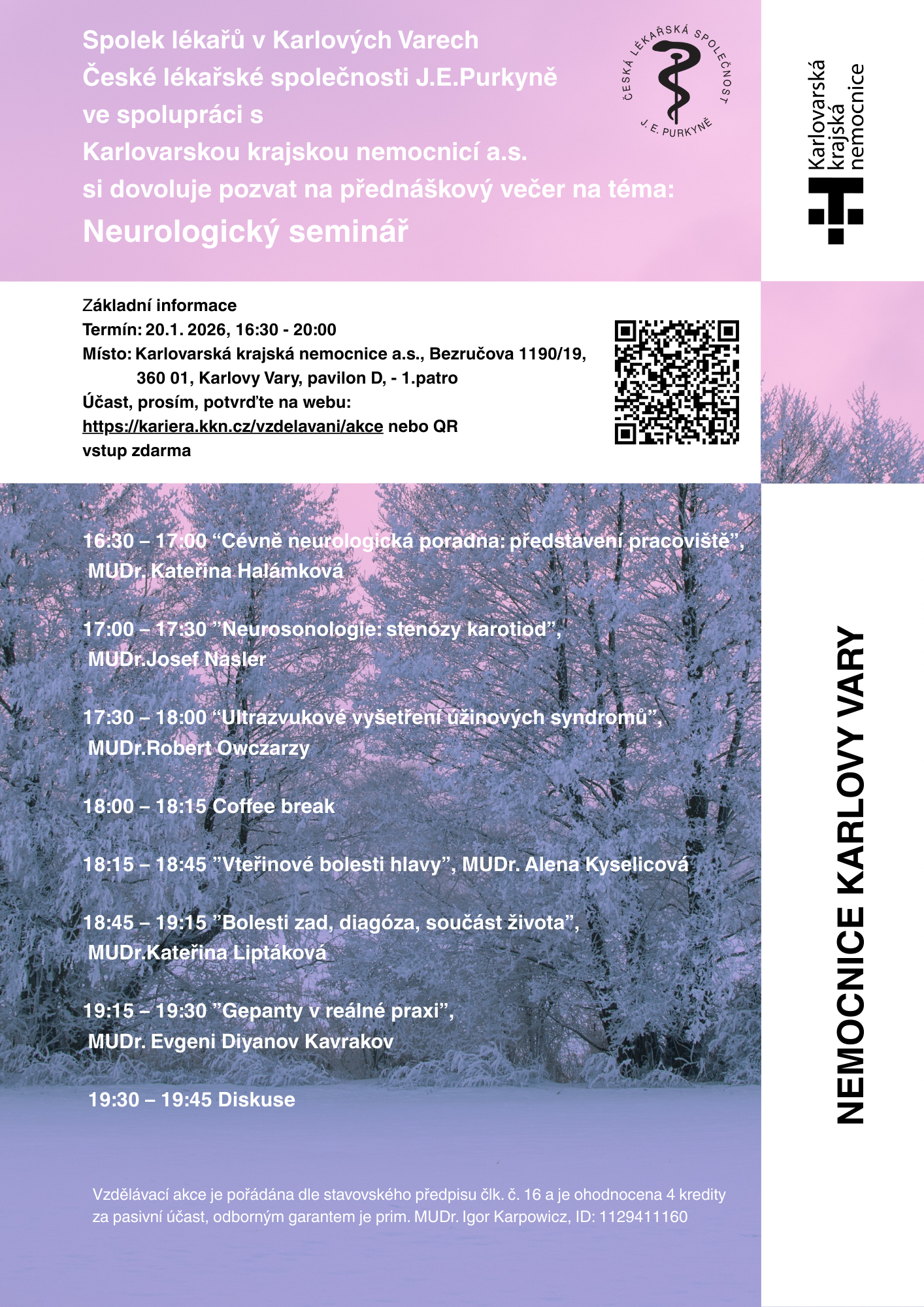 Neurologický seminář 20 1 2026 pozvánka II 002
