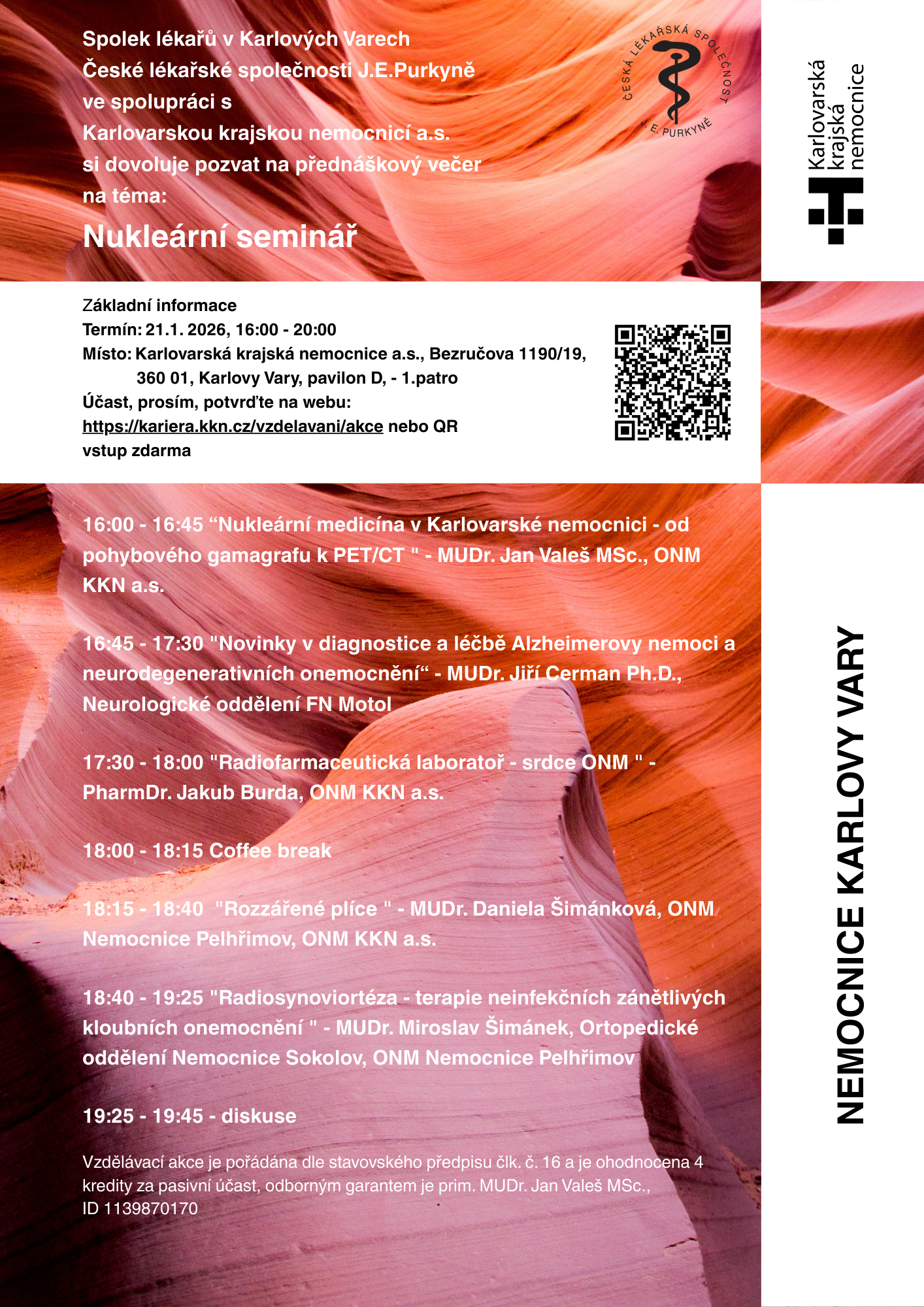 Nukleární seminář pozvánka 21 1 2025