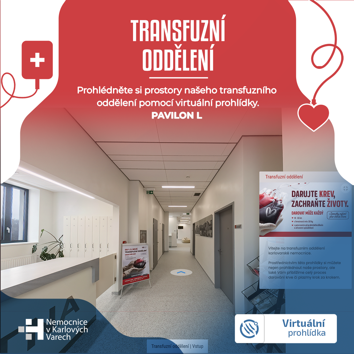 Daruj krev nova adresa KV